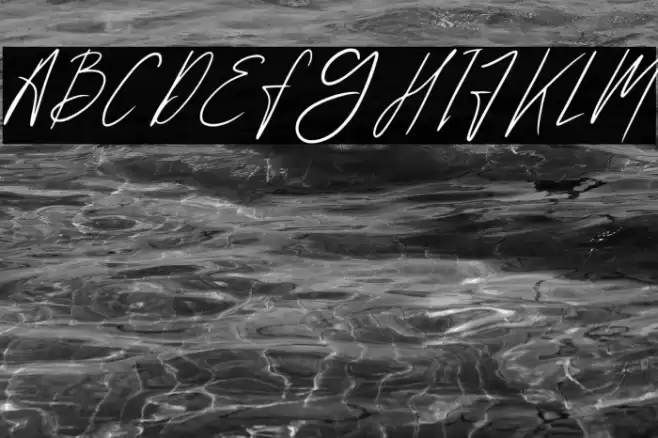 Hollywise Font examples