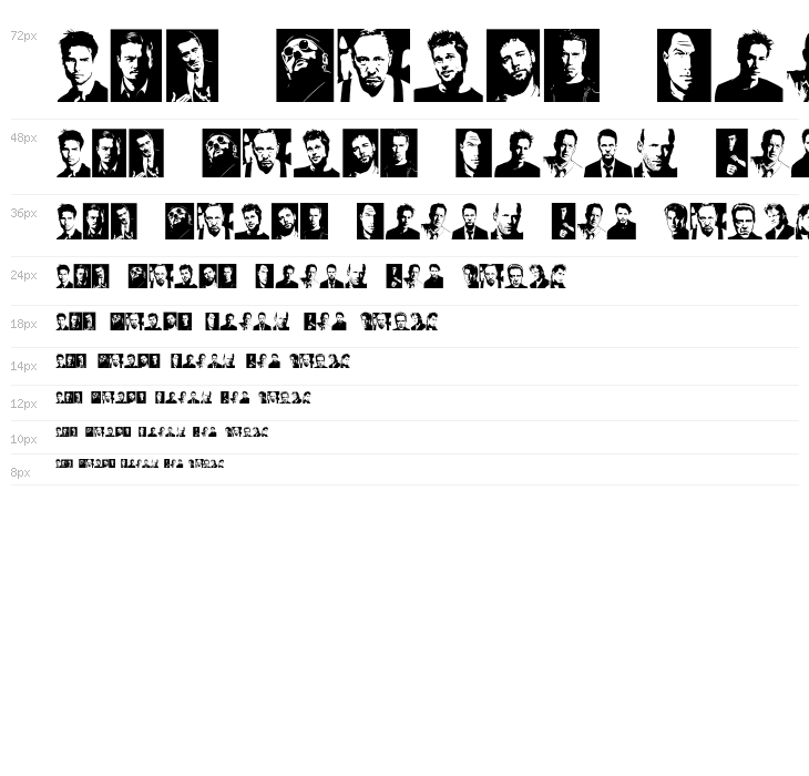 Hollywood Actors Regular Waterfall