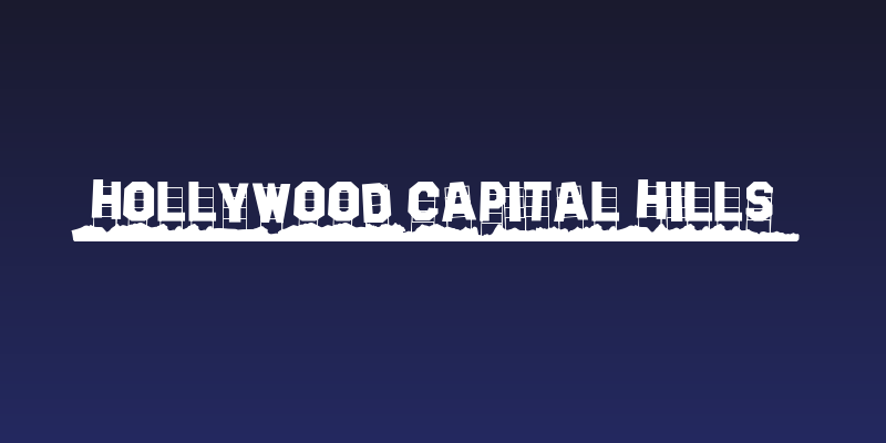Hollywood Capital Hills Social Header