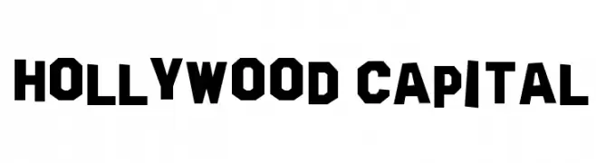 Hollywood Capital  Frei Schriftart Herunterladen