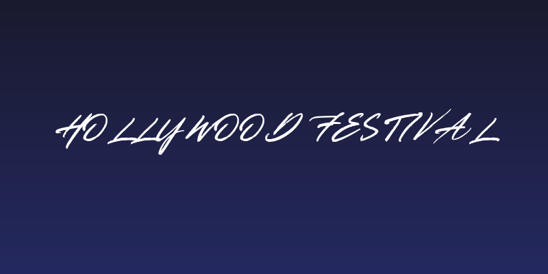Hollywood Festival Social Header
