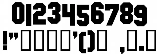 Hollywood Hills Bold Font OTHER CHARS