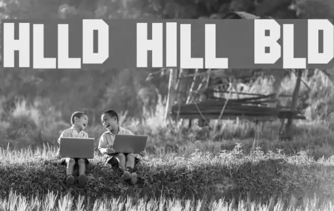 Hollywood Hills Bold Font examples