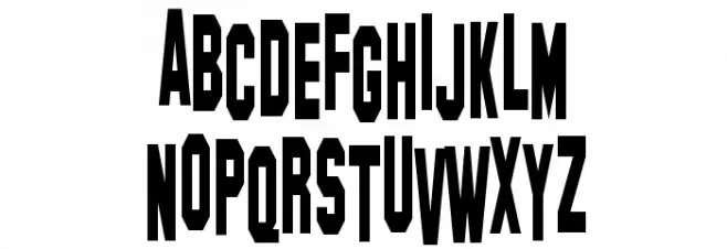 Hollywood Hills Condensed Polices MAJUSCULES
