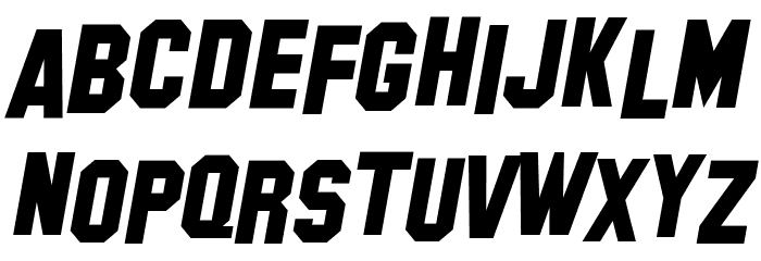 Hollywood Hills Italic Font LOWERCASE