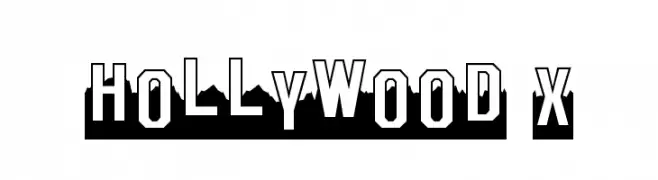 Hollywood X  Frei Schriftart Herunterladen