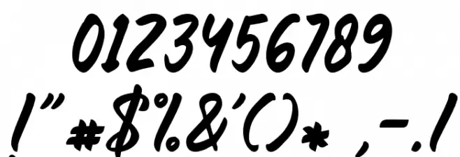 Holmeria Font OTHER CHARS