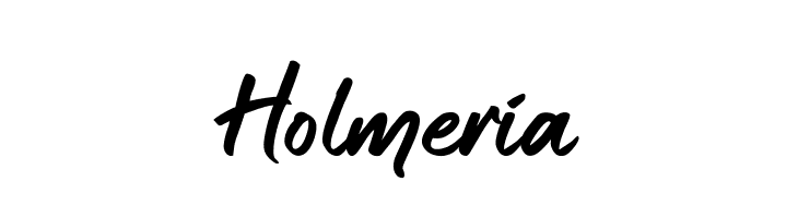 Holmeria  les polices de caractères gratuit tlcharger