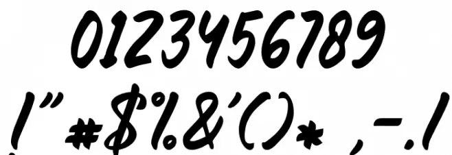 Holmeria Font OTHER CHARS