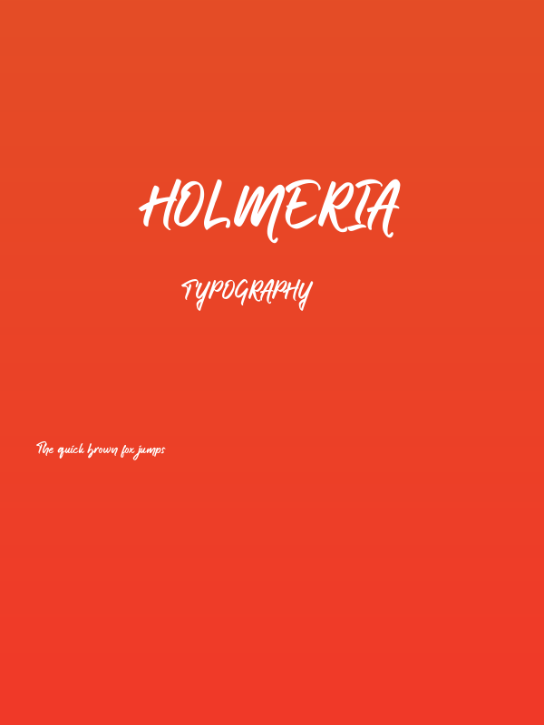 Holmeria Poster