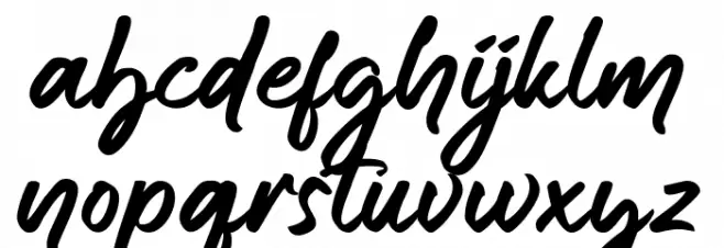 Holmeria Caratteri MINUSCOLO