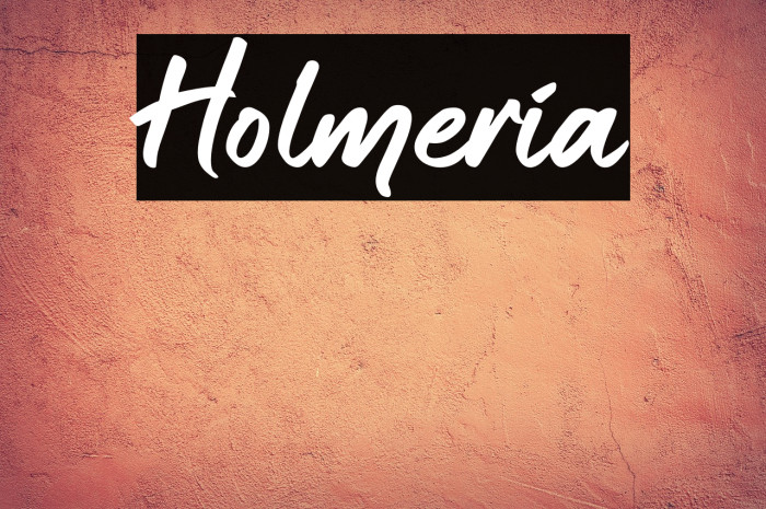 Holmeria Example 2