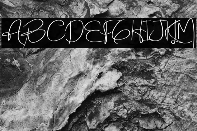 Holmes Signature Font examples