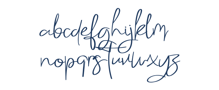 Holmes Signature Lowercase