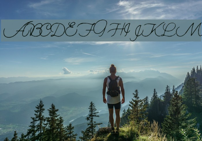 Holmes001 Font examples