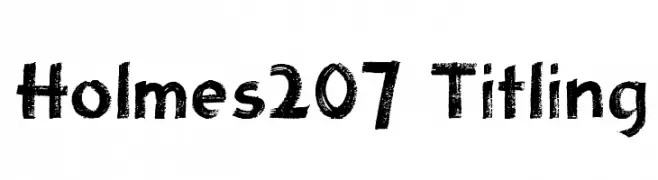 Holmes207 Titling  baixar fontes gratis