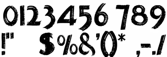 Holmes207 Titling Font OTHER CHARS
