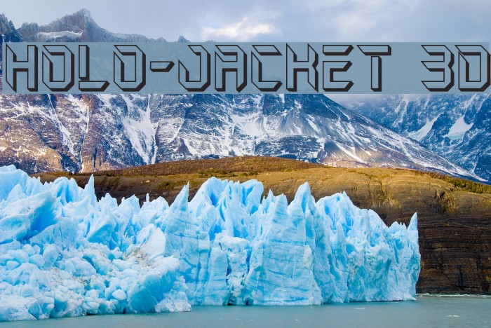 Holo-Jacket 3D Font examples