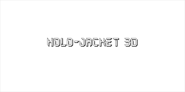 Holo-Jacket 3D Logo