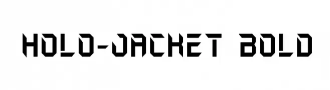 Holo-Jacket Bold  les polices de caractères gratuit tlcharger