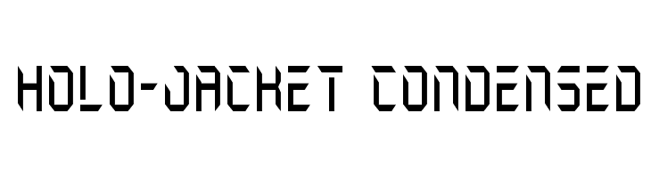 Holo-Jacket Condensed Шрифта
