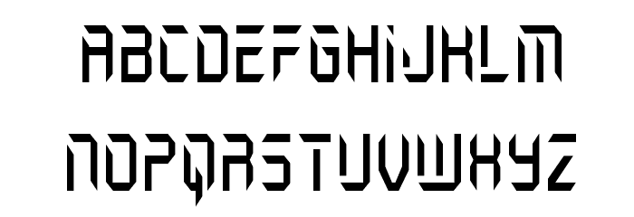 Holo-Jacket Condensed Font LOWERCASE
