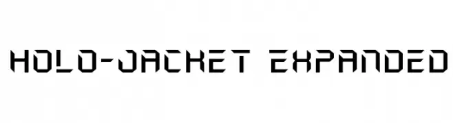 Holo-Jacket Expanded  Fuentes Gratis Descargar