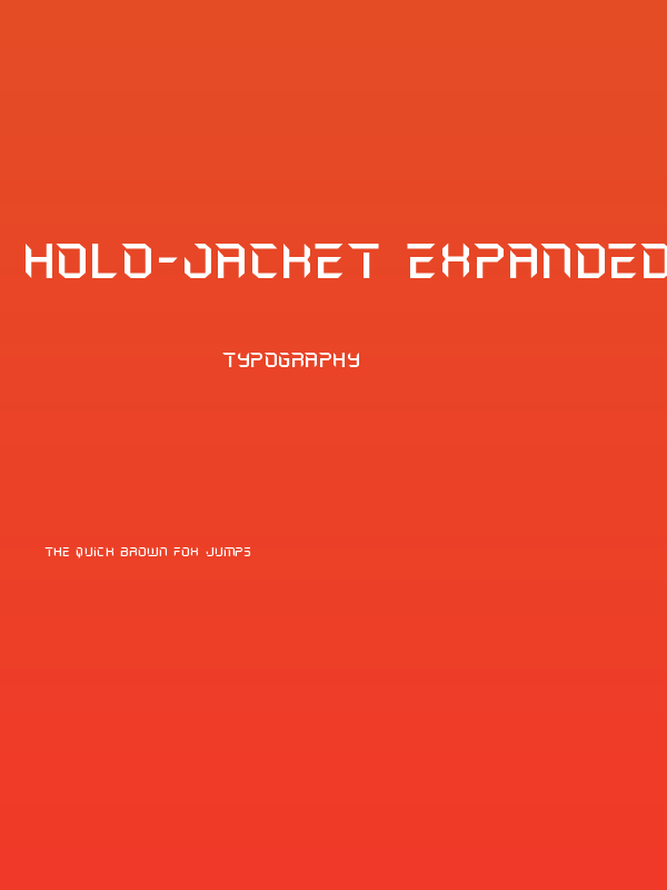 Holo-Jacket Expanded Poster