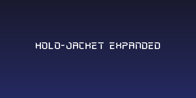 Holo-Jacket Expanded Social Header
