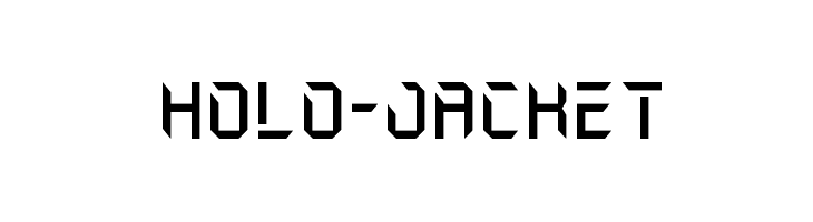 Holo-Jacket Шрифта