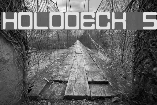 Holodeck 5 フォント examples