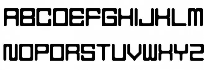 Holodeck 5 Font LOWERCASE