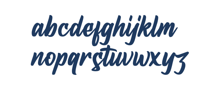 Hologram Kalenda Lowercase