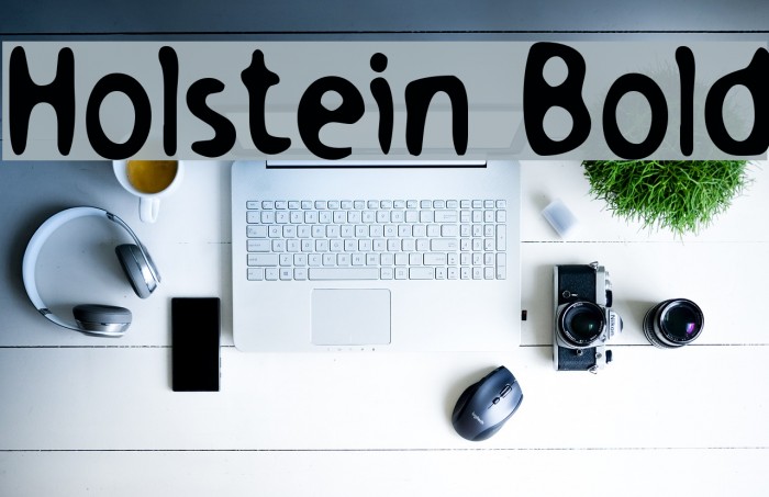 Holstein Bold Font examples