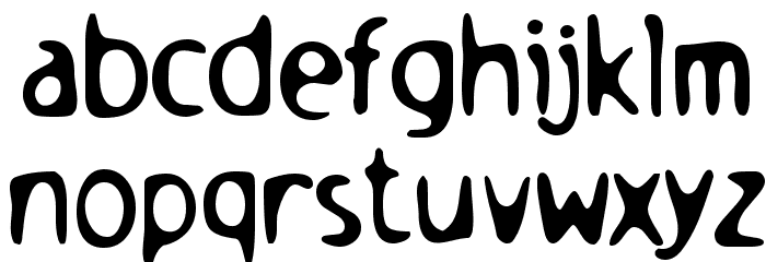 Holstein Font LOWERCASE