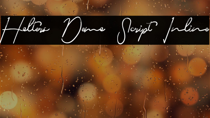 Holters Demo Script Inline Example 2