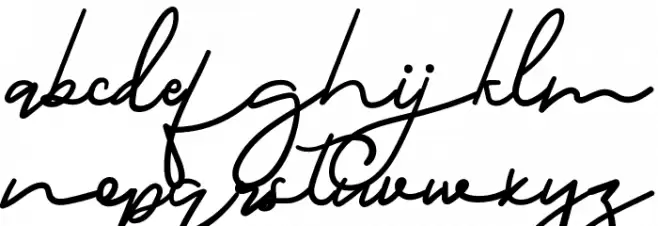 Holters Demo Script フォント 小文字