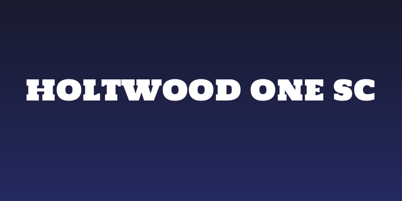 Holtwood One SC Social Header