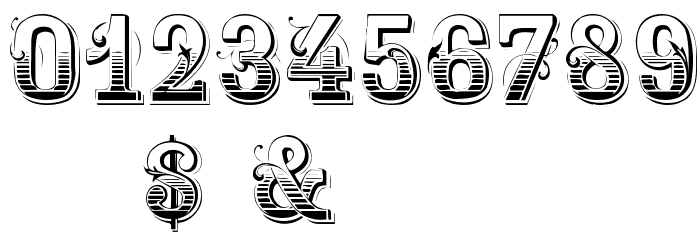 Holtzschue Regular Font OTHER CHARS