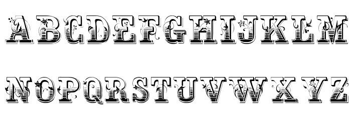 Holtzschue Regular Font LOWERCASE