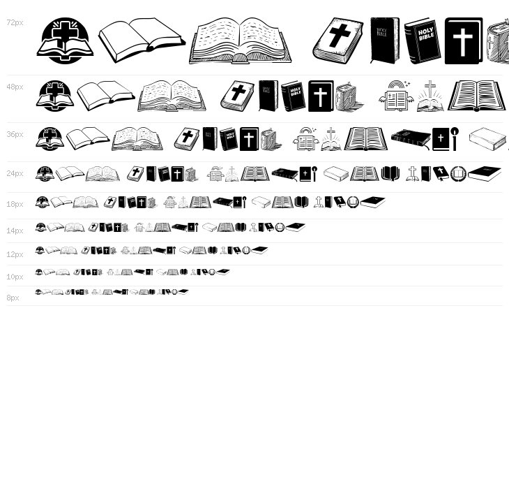 Holy Bible Waterfall