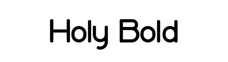 Holy Bold  Fuentes Gratis Descargar