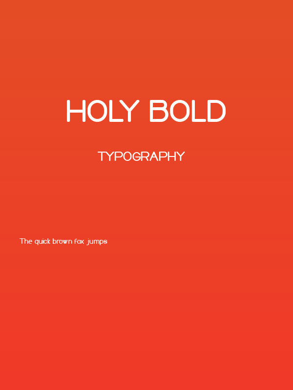 Holy Bold Poster