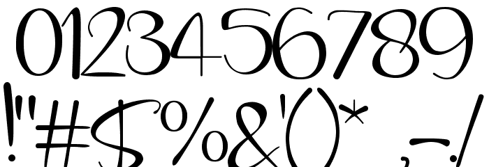 Holy Christmas Tree Font OTHER CHARS