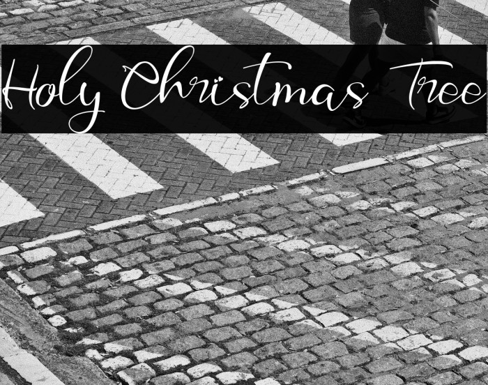 Holy Christmas Tree Example 1