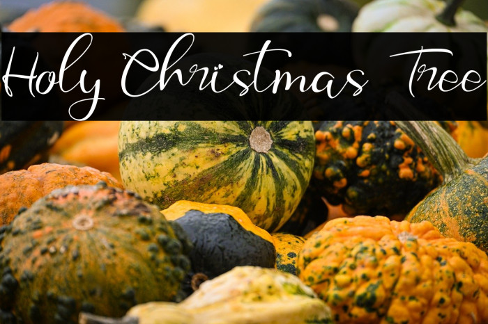 Holy Christmas Tree Example 2