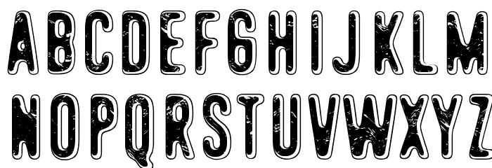 Holy Cow Font LOWERCASE