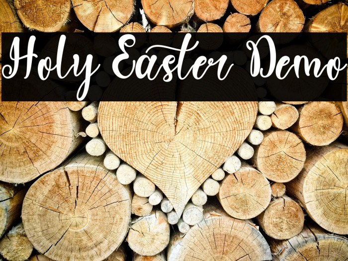 Holy Easter Demo Example 1