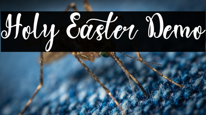 Holy Easter Demo Example 2