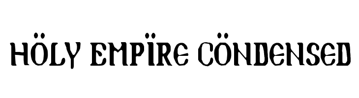 Holy Empire Condensed Polices